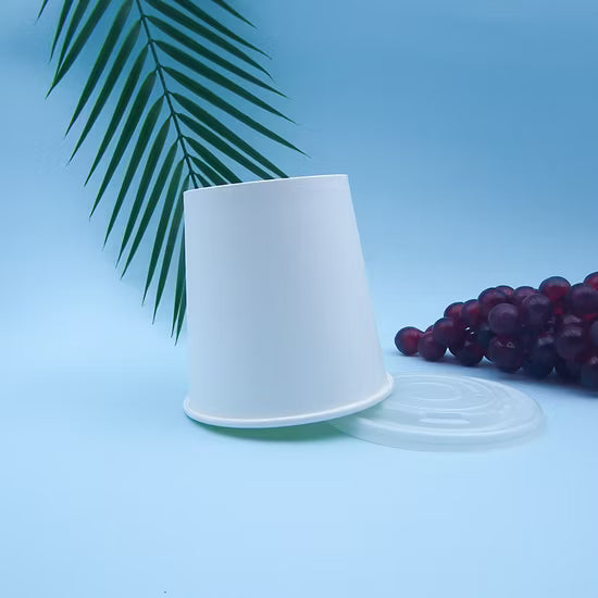 32oz Paper Container for Hot and Cold - - 500 Count (20 Packs X 25 Pcs) | Restaurant Disposable Containers (SUBSTITUTE)