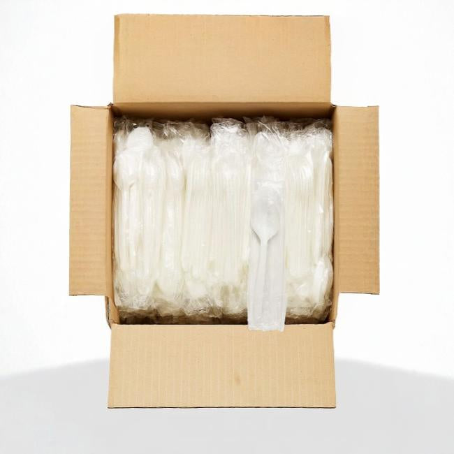 SOUP SPOON & NAPKIN KIT-TOVA (BULK) (10PK X 100PCS)-1000CT