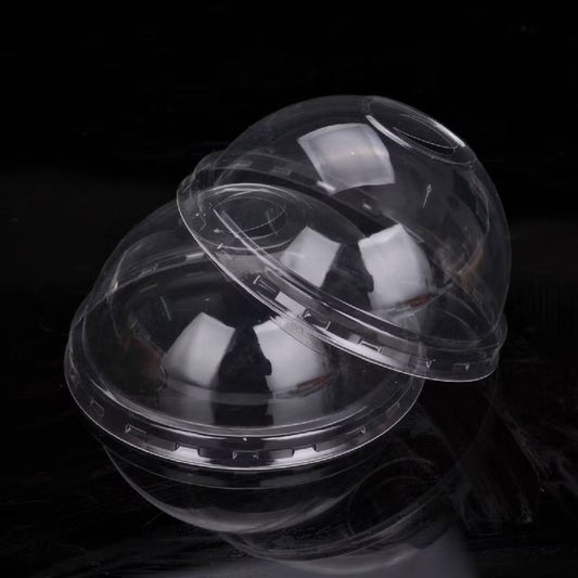 10/120Z PLASTIC SMOOTHIE CUP DOME LID TOVA (20PKS X 50PCS) - 1000CT