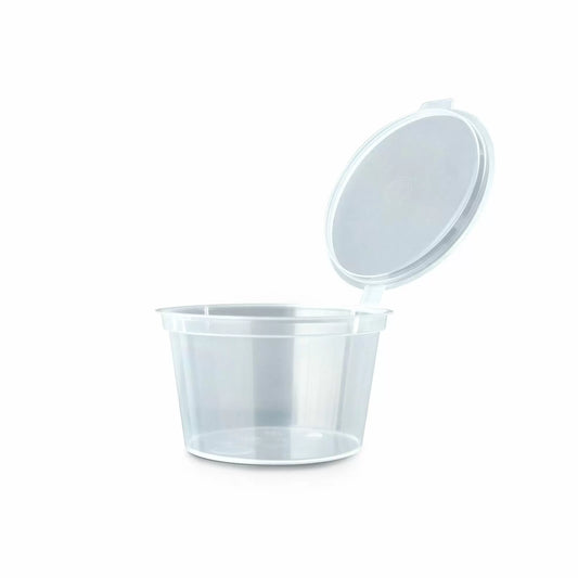 2OZ PLASTIC PP SAUCE CUP-TOVA (25PK X 100PCS)-2500CT