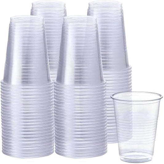 9OZ PLASTIC PP JUICE CUP CLEAR WOODYS (20PK X 50PCS)-1000CT