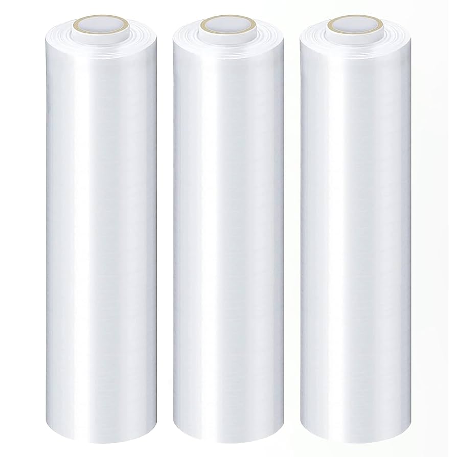 12" X 2000FT PLASTIC FILM WRAP PVC CUTTERBOX
