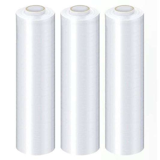 12" X 2000FT PLASTIC FILM WRAP PVC CUTTERBOX