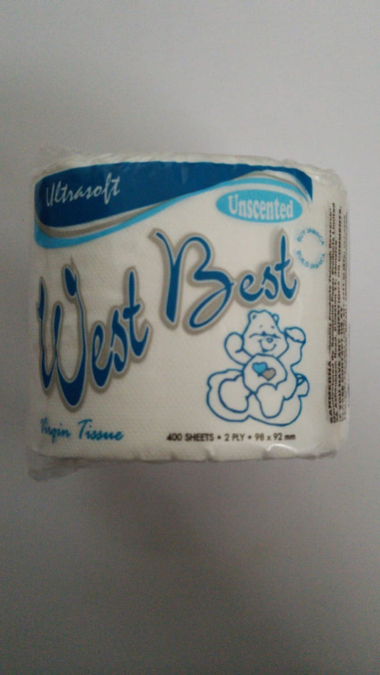 Tissue Toilet Paper - West Best (24 Rolls) | Wholesale Bathroom Products