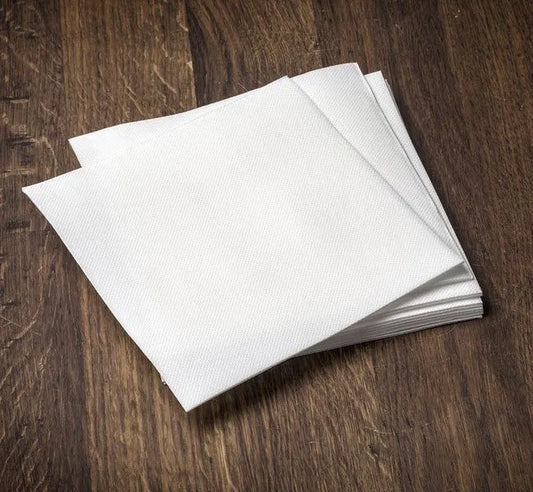 12 X 11.5" PAPER NAPKINS LUNCHEON WHITE NAPS (20PK X 100PCS)-2000CT