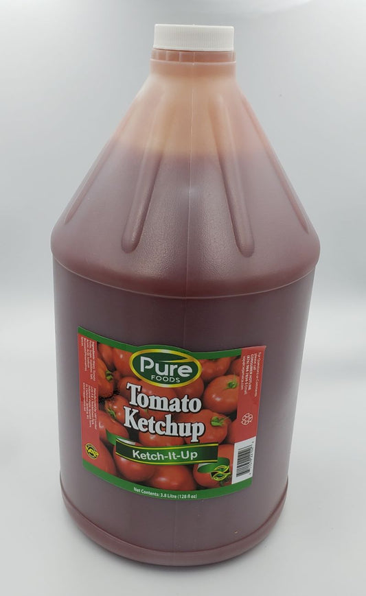 KETCHUP PURE BRAND (4 X 1 GAL)-4 BOTTLES
